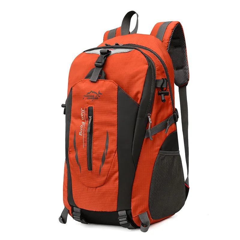 40L Lightweight Hiking Backpack — Waterproof Mountaineering Travel Bag — view 7 of outdoor sports