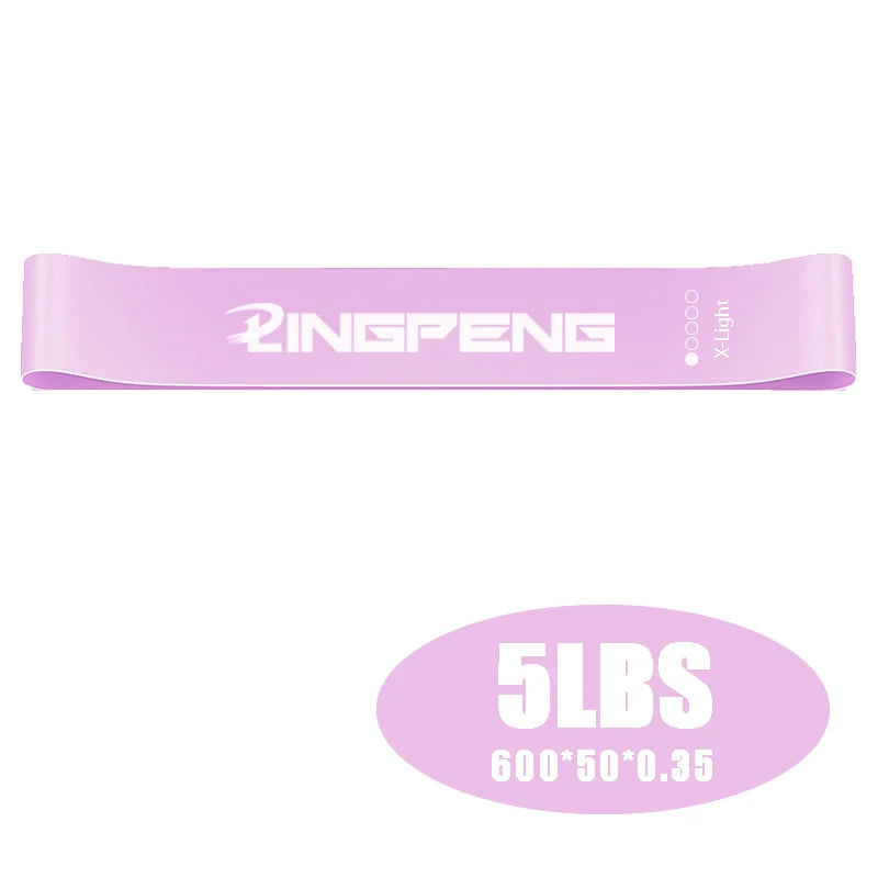 Resistance Bands — Stretch Loop Band Set, 5-Level Physical Therapy Bands — view 7 of sports & fitness