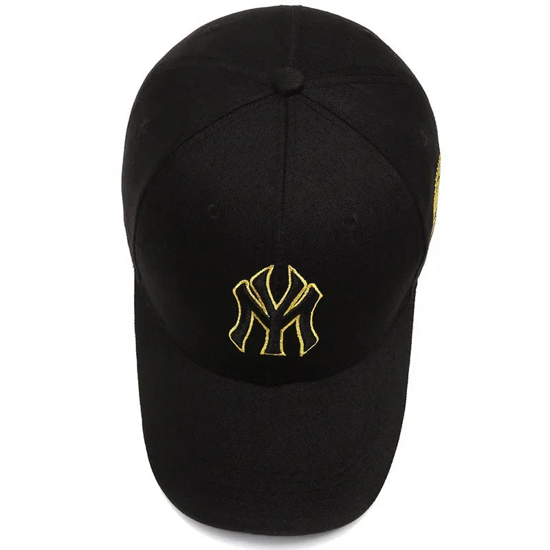 Unisex Baseball Cap Letter Embroidery — Streetwear Hip-Hop Adjustable Trucker Sunscreen Hat — view 3 of hats & caps