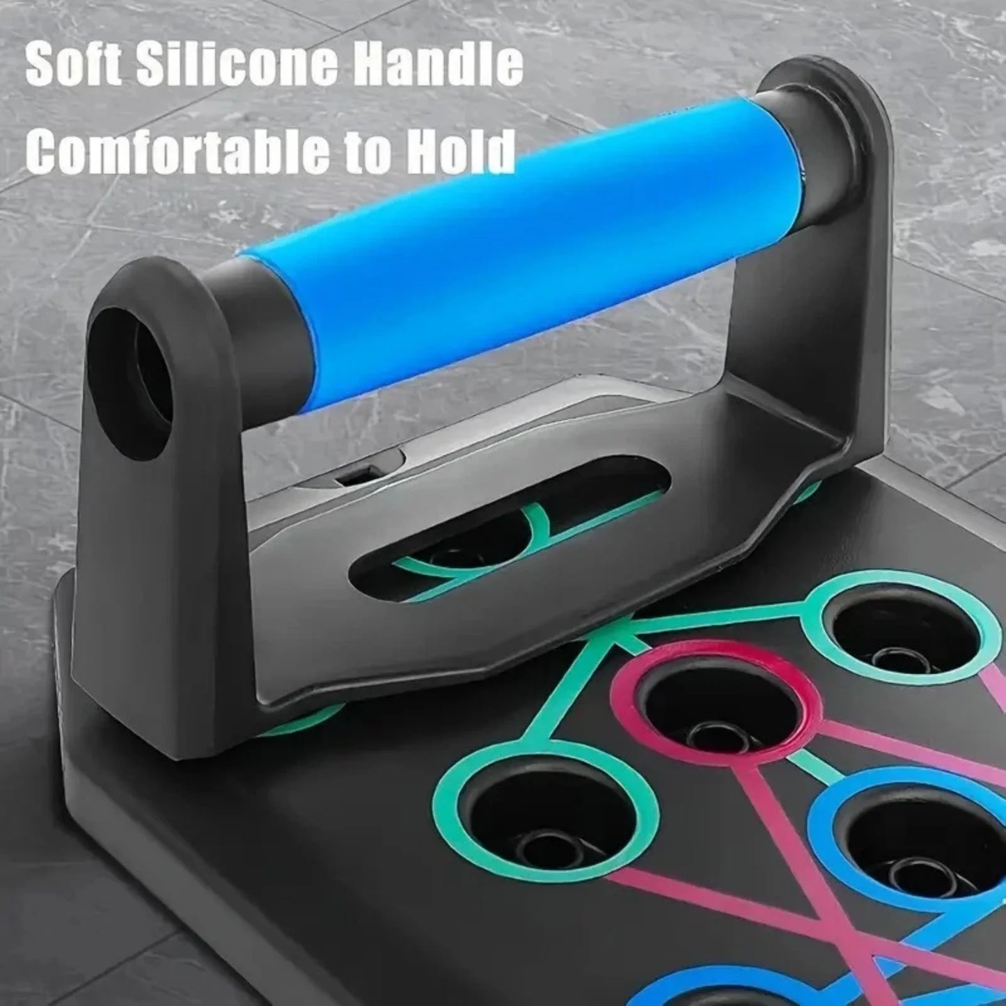 28-in-1 Push-Up Rack Board System, Home Gym Workout Trainer — product photo 4