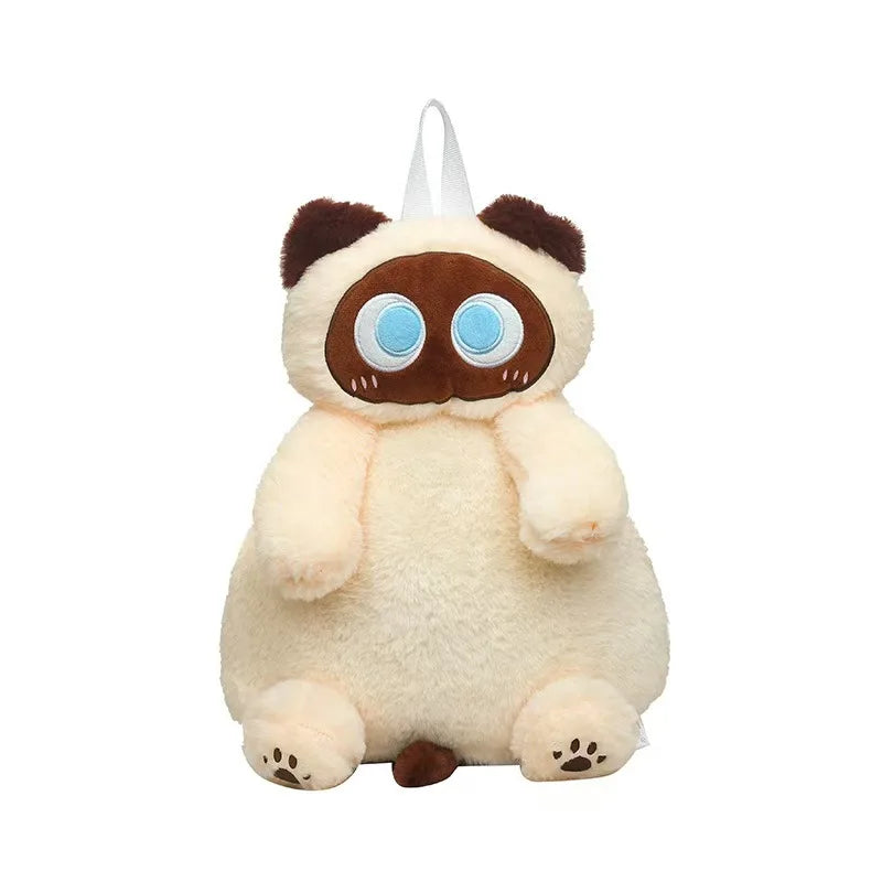 Black Cat Plush Kawaii Backpack - Kitten Doll Crossbody Bag for Kids & Tweens — view 7 of backpacks