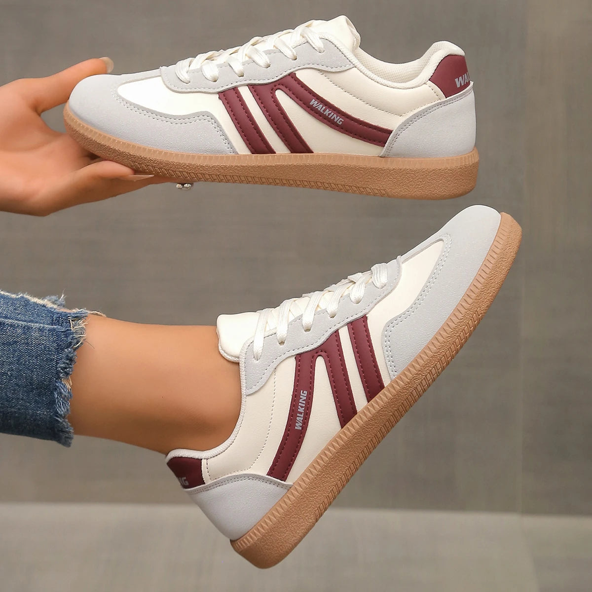 Women's Slip-On Sneakers — Luxury Flat Loafer Style Soft Lightweight Comfort — view 11 of sneakers