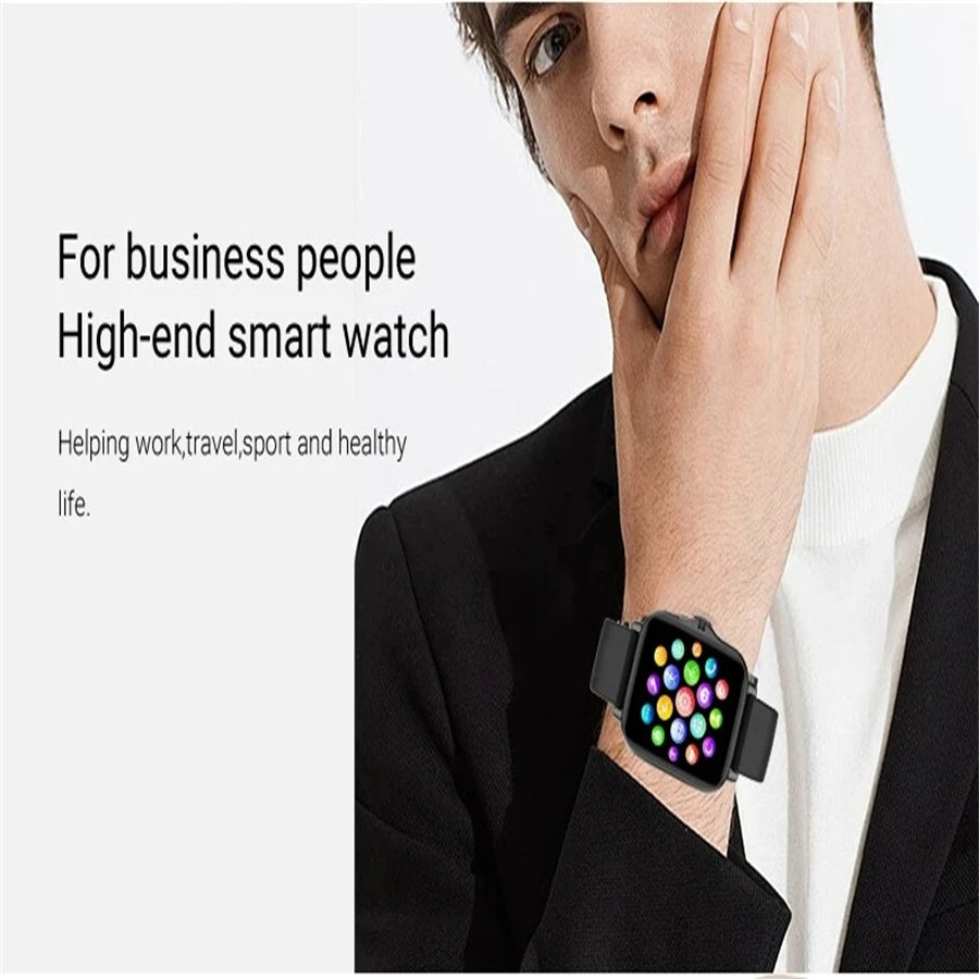 Multi-Function Smart Watch — Music Playback Touch Screen Bluetooth Call Smartwatch for Men & Women — view 2 of smart watches