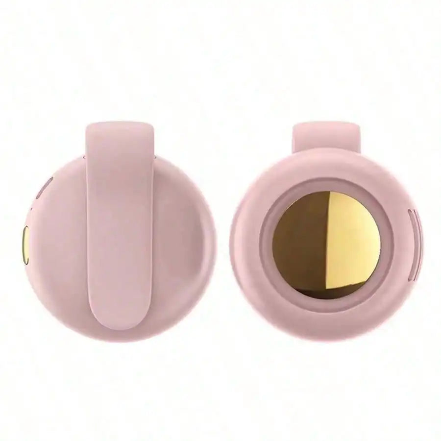 Clip-On Bladeless Mini Fan, 3 Speeds, Hands-Free Travel Fan — view 7 of personal fans