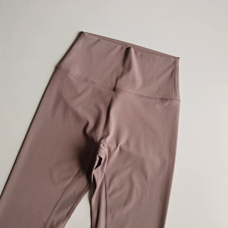 Women's Activewear High-Waist Sculpting Leggings — Seamless Quick-Dry Running Yoga Pants — view 3 of women's activewear