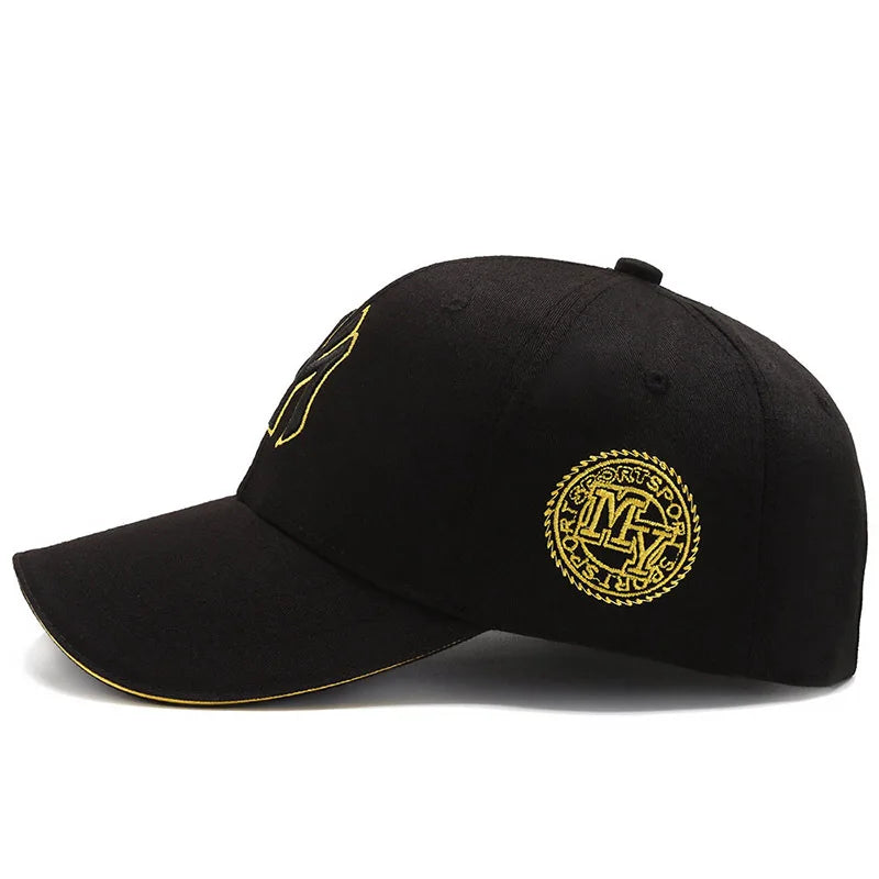 MY Embroidery Flat-Bill Baseball Cap - Unisex Teen Streetwear Snapback — view 2 of baseball caps