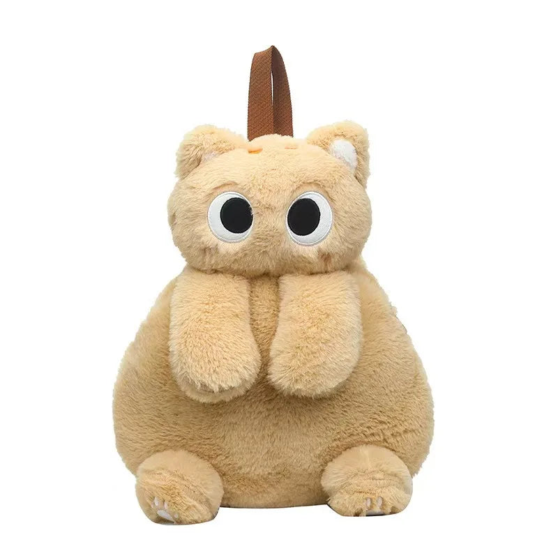 Black Cat Plush Kawaii Backpack - Kitten Doll Crossbody Bag for Kids & Tweens — view 9 of backpacks