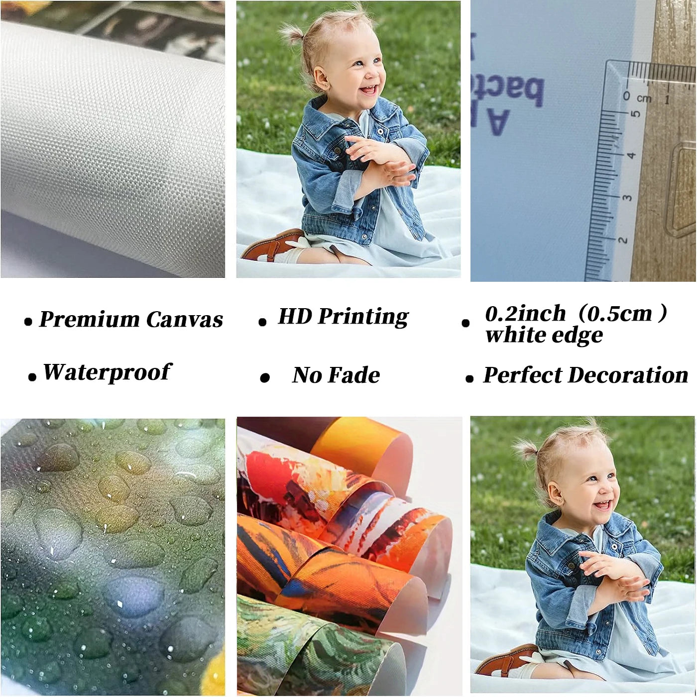 Custom Canvas Print — Personalized Photo Poster for Weddings, Pets & Birthdays — view 3 of wall art & prints