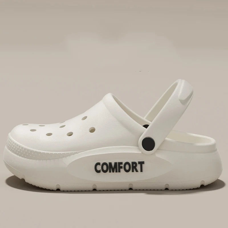 Couple Anti-Slip Slippers II — Hollow-Top Indoor-Outdoor Summer Slides — view 6 of sandals & slides