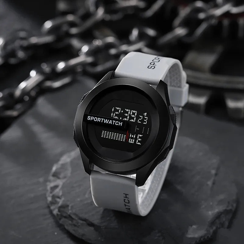YIKAZE Men's Digital Sport Watch — Military Waterproof Stopwatch Wristwatch — view 10 of watches