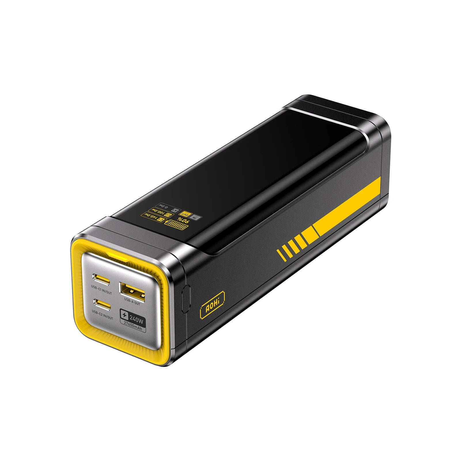 AOHI The Future Starship 240W 27,600mAh Power Bank — LED Display GaN Charger — view 9 of power banks