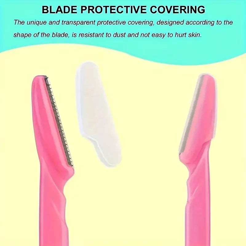 15 Multifunctional Facial Trimming Set, Suitable for Both Women And Men - Eyebrow Trimmer with Safety Cover, Suitable for Eyebro — view 6 of product