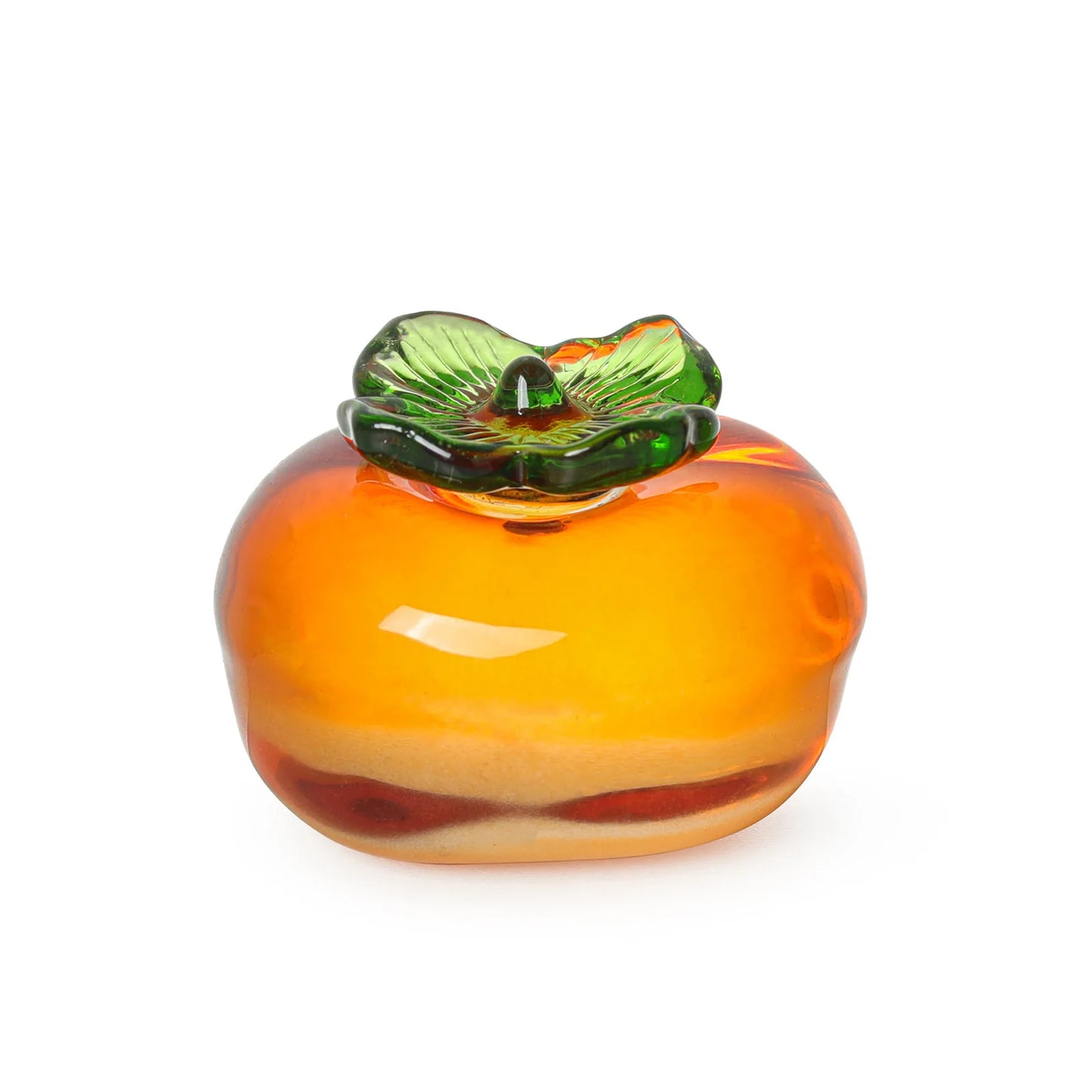 Home Decor Crystal Fruit Paperweight — Natural-Stone Glass Craft Table Ornament in Multiple Colors — view 4 of home decor