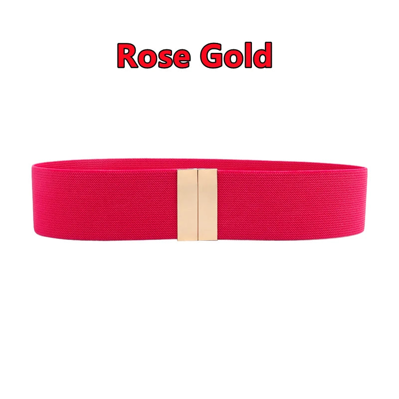 Belts Wide Elastic Women's Waist Belt — Cinch Coat & Dress Belt with Buckle — view 11 of belts