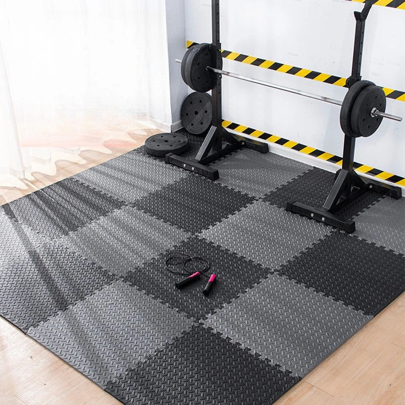 Yoga Mat — 16-Piece Interlocking EVA Gym Floor Mat, Puzzle Workout Tiles — view 10 of sports & fitness