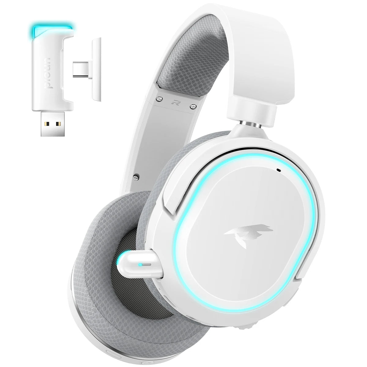 Picun G2 Wireless Gaming Headset – 2.4G + Bluetooth, 5ms Low Latency, 7.1 Surround, ENC Mic — view 12 of electronics & gadgets