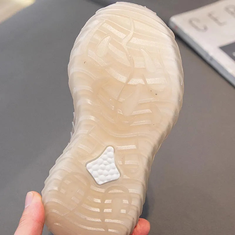 Kids' Coconut Sneakers — Breathable Mesh Lace-Up Shoes for Boys & Girls — view 2 of sneakers