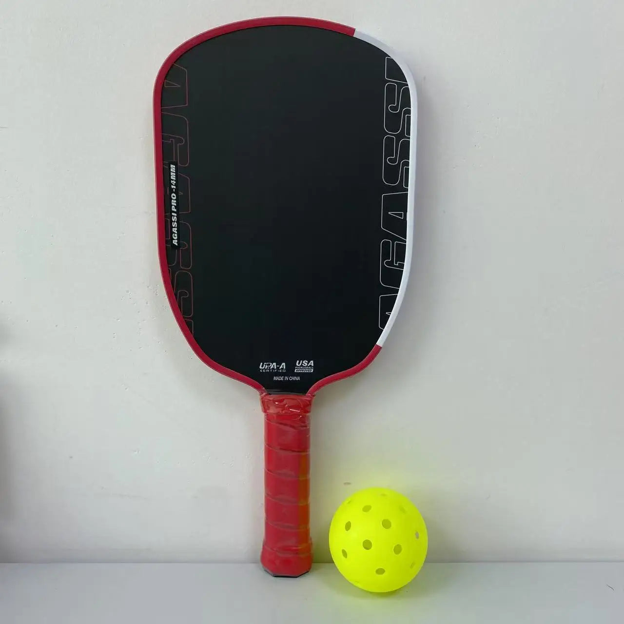 Agassi Pro Gen 4 Pickleball Paddle (T700 Carbon Fiber) – TFP Foam Core for Power & Spin — view 4 of sports & fitness