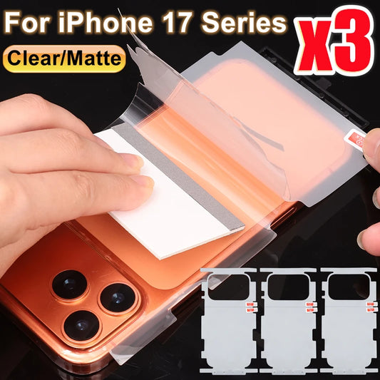 Border Hydrogel Film for iPhone 17 Pro Max / 17 Air HD Side Frame Wrap — view 1 of screen protectors