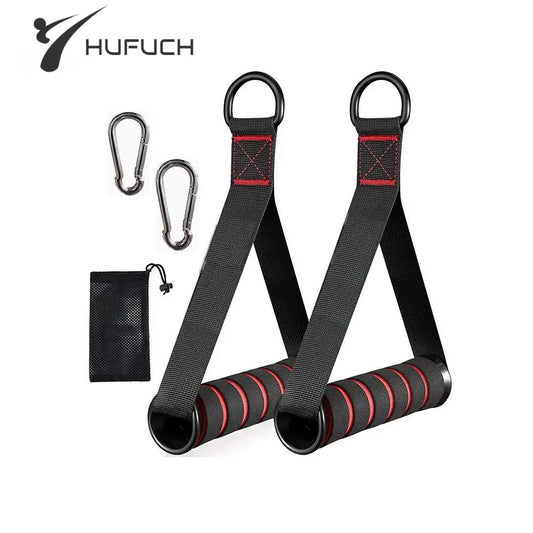 Resistance Bands — Pulley Strap Handle Bar Attachment, Home Gym Cable Station — view 1 of sports & fitness
