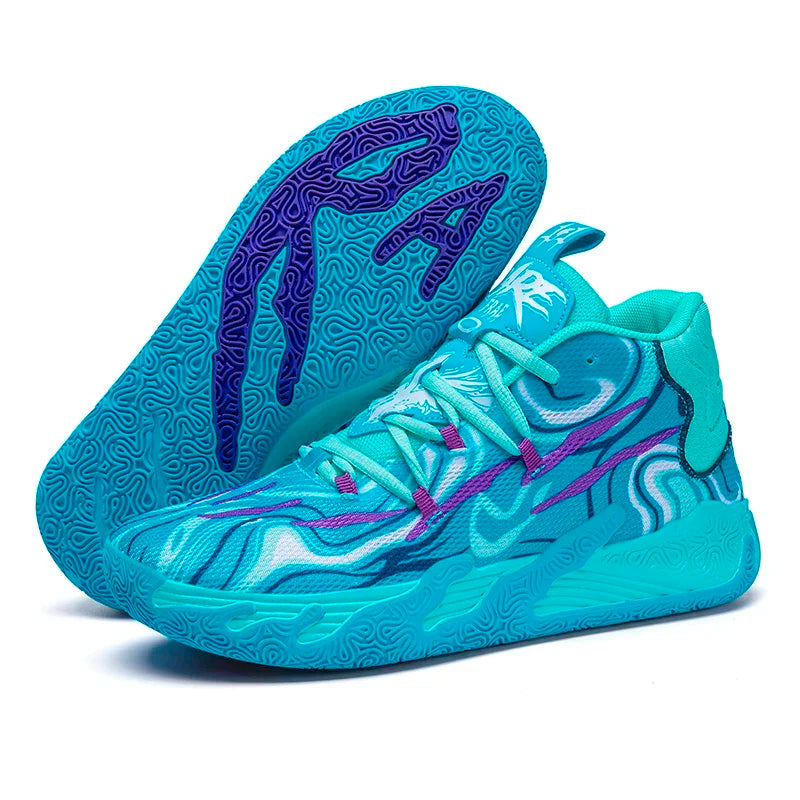 Men's Basketball Sneakers — Breathable Comfortable Training Court Sport Shoes — view 7 of sneakers