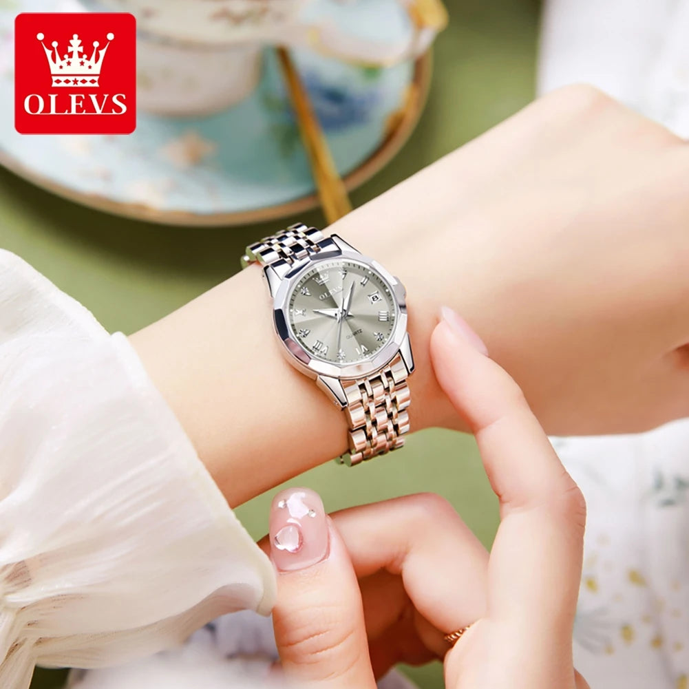 OLEVS 9931 Women's Elegant Watch — Fashion Luxury Quartz Wristwatch — view 4 of watches