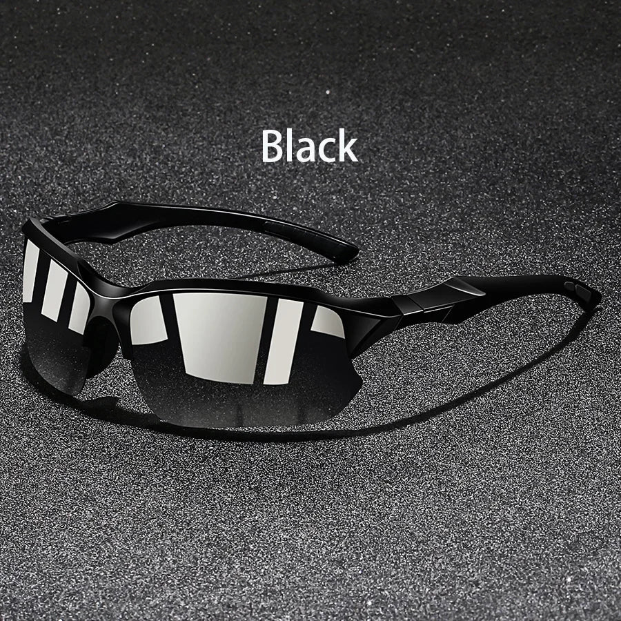UV400 Sport Sunglasses — Unisex Wraparound Running & Hiking Eyewear — view 14 of sunglasses