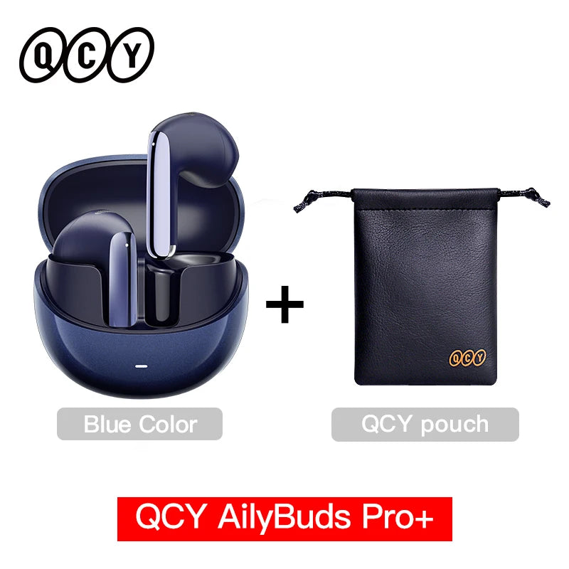 QCY HT10 AilyBuds Pro+ ANC Wireless Earphone Hi-Res Audio with LDAC Bluetooth 5.3 Earbuds 6 Mic AI HD Call Multipoint Connection — view 9 of product