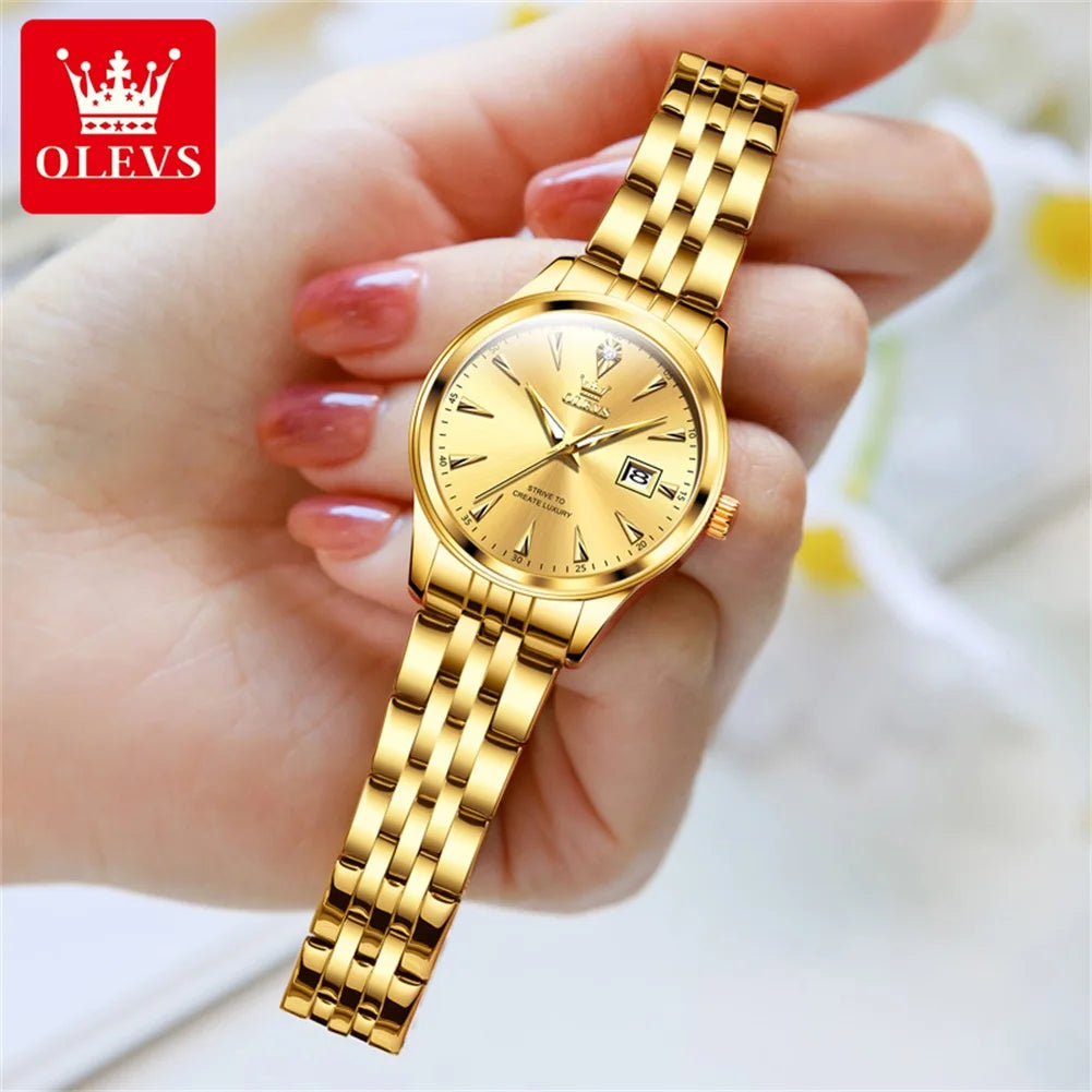 OLEVS 5598 Women's Fashion Watch — Luxury Brand Quartz Wristwatch — view 9 of watches