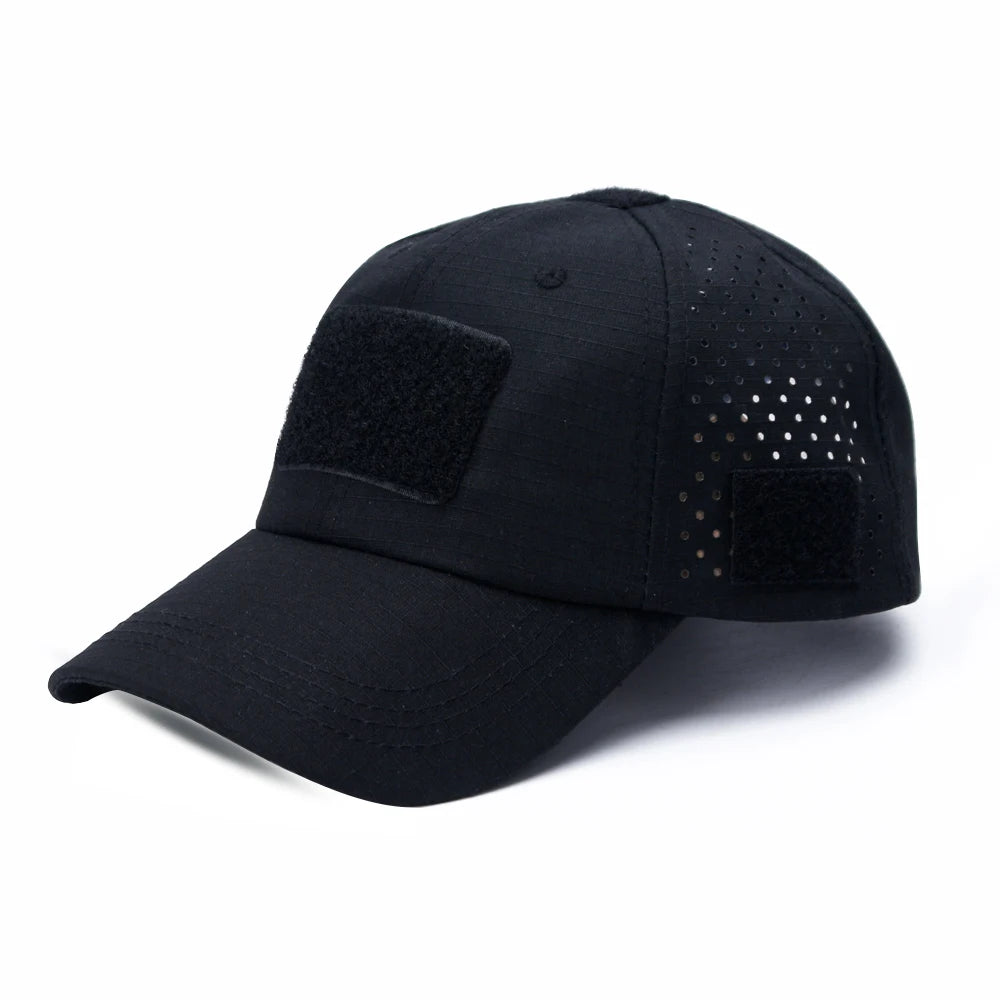 Camouflage Baseball Cap Outdoor — Tactical Sun Protection Hunting Hiking Fishing Men's Hat