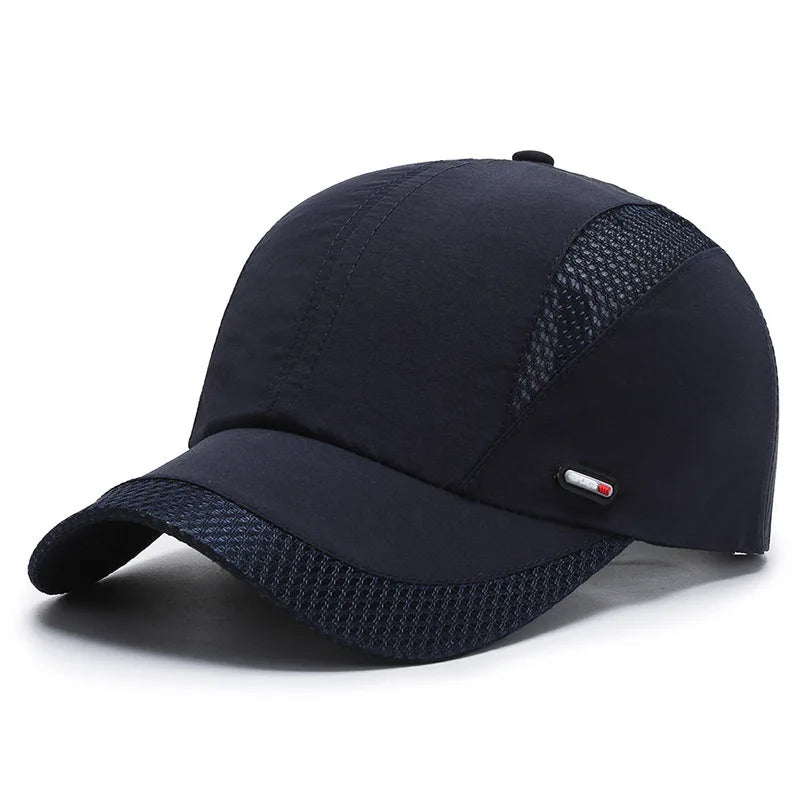 Quick-Dry Adjustable Baseball Cap - Moisture-Wicking Sun Hat for Outdoor Sports — view 6 of baseball caps
