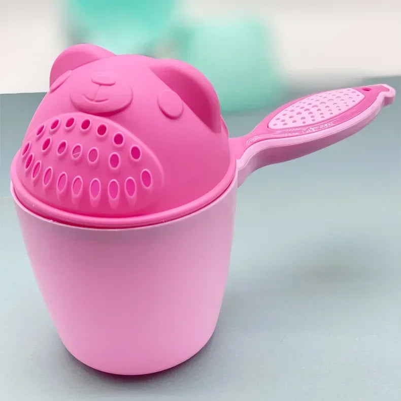 Baby Shampoo Rinse Cup - Tear-Free Bath Time Eye Shield — view 4 of baby bath
