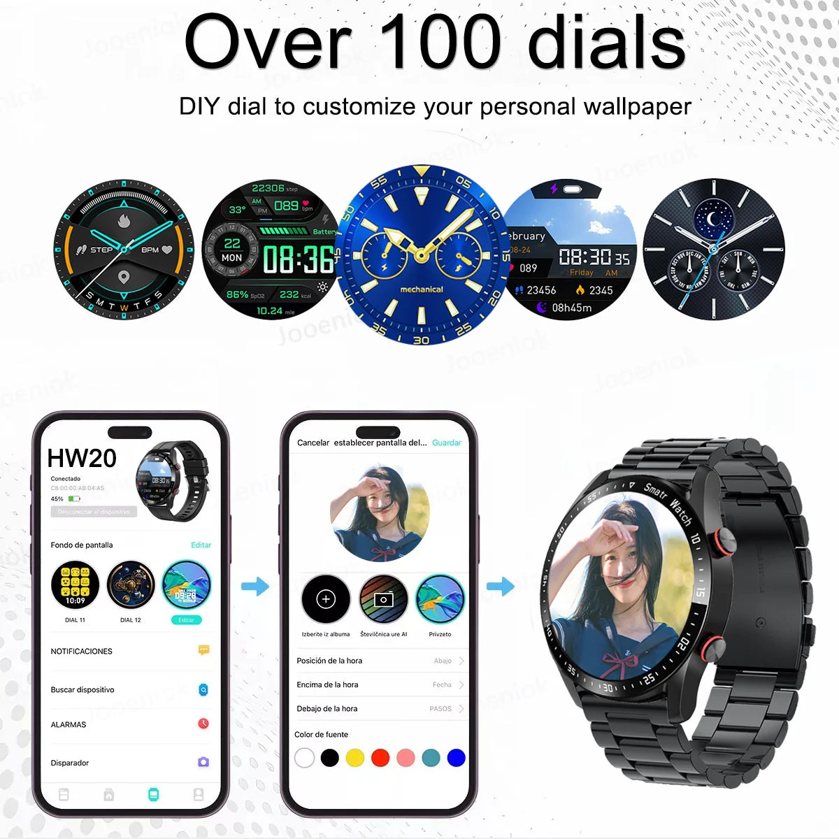 2026 Classic Smart Watch — ECG + PPG Heart Rate Bluetooth Call GPS Smartwatch for Men & Women — view 5 of smart watches