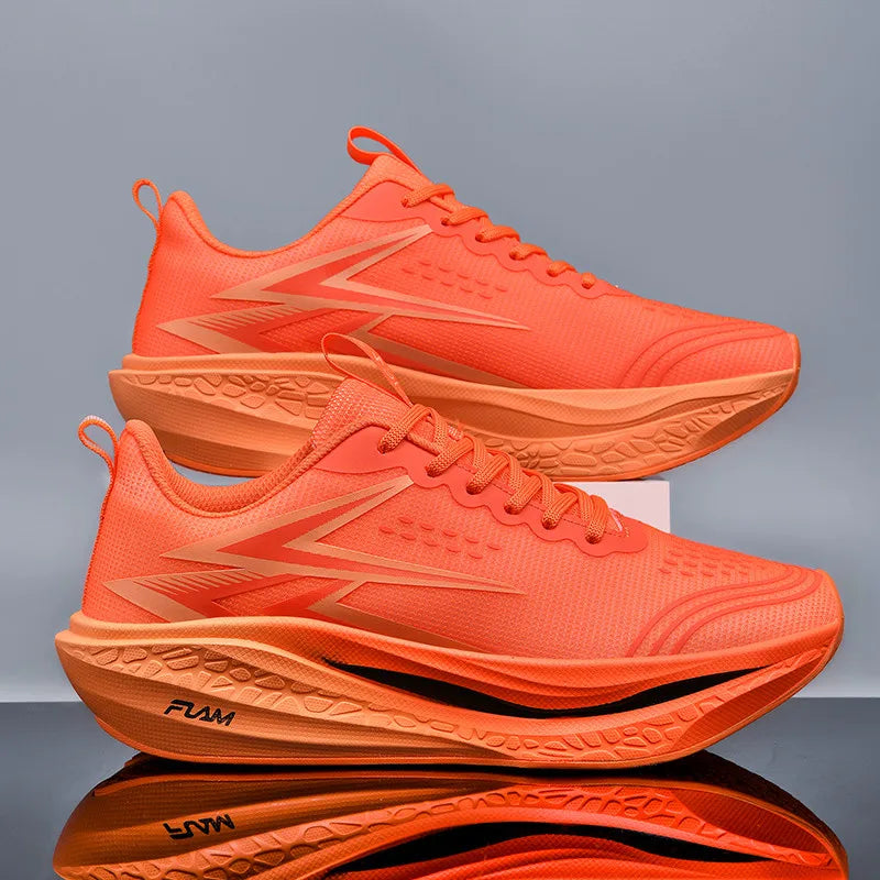 Carbon Board Running Sneakers — Marathon Lightweight Non-Skid Breathable Trainers — view 10 of sneakers
