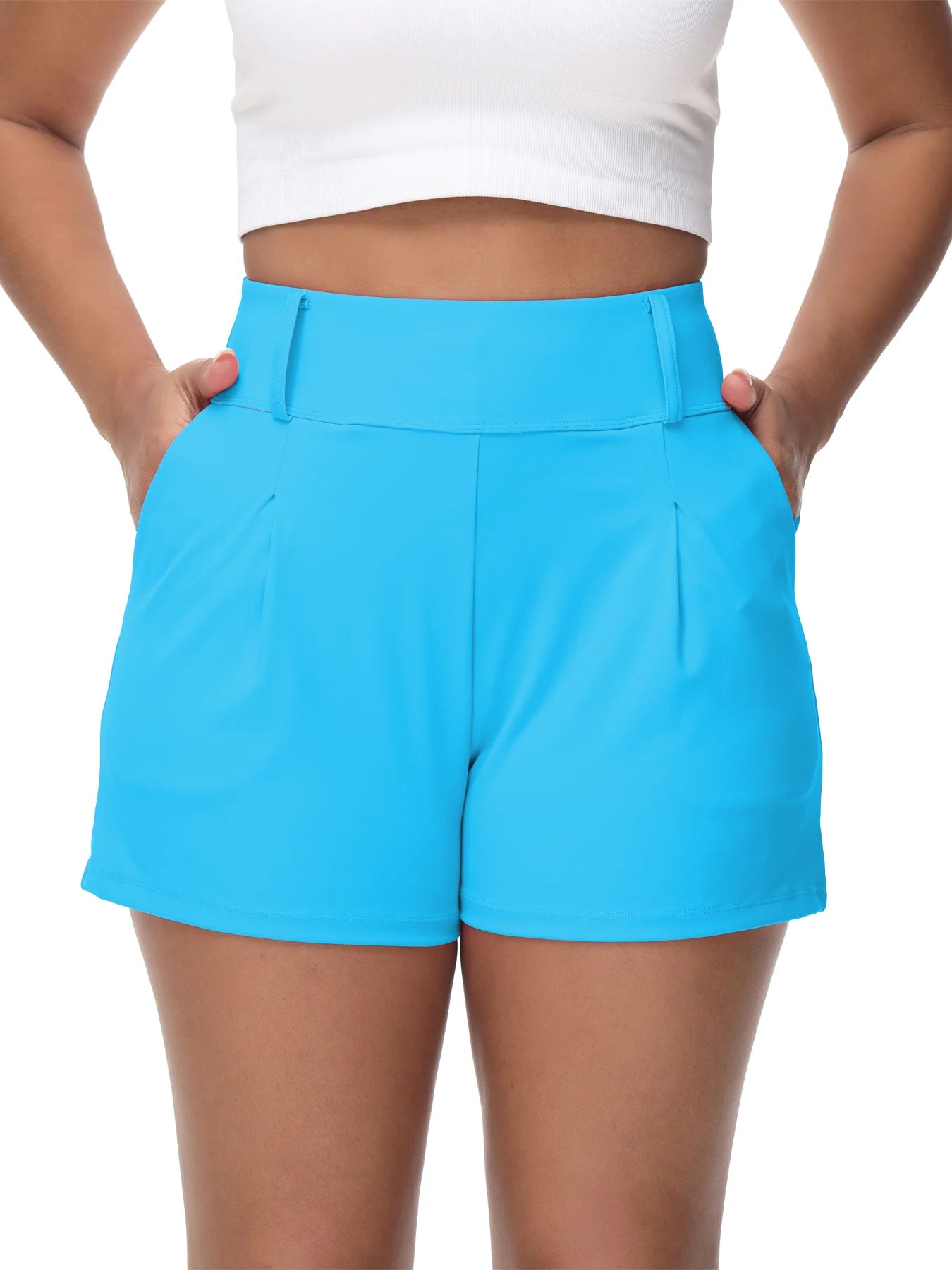 Women&rsquo;s Summer Yoga Shorts &mdash; Casual Gym Loose Breathable Quick-Dry Shorts with Pockets — view 4 of shorts