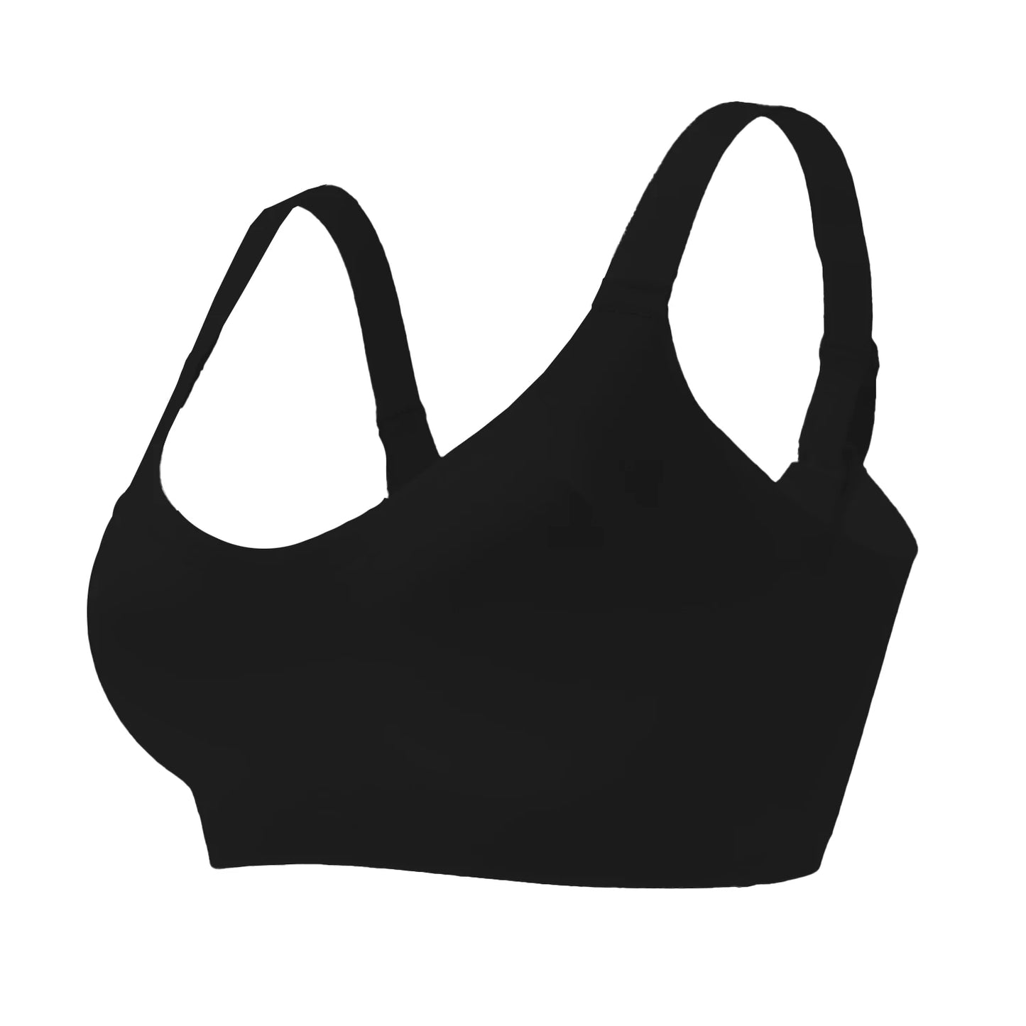 Seamless Wireless Push-Up Sports Bra &mdash; Soft Stretchy Everyday Bralette with Removable Padding — view 13 of sports bras