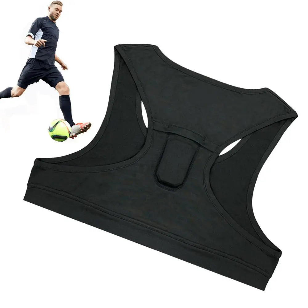 Football Performance Vest &mdash; Breathable Training Tank with GPS Pocket — view 7 of sports & fitness
