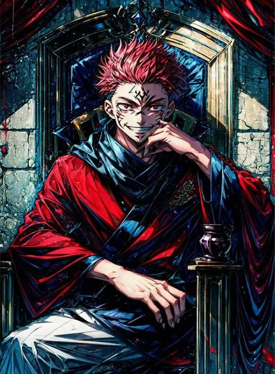Jujutsu Kaisen Retro Canvas Poster — Japan Anime Wall Art for Game Room & Home — view 20 of wall art & prints