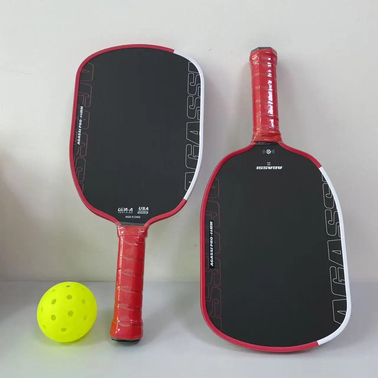 Agassi Pro Gen 4 Pickleball Paddle (T700 Carbon Fiber) – TFP Foam Core for Power & Spin — view 3 of sports & fitness