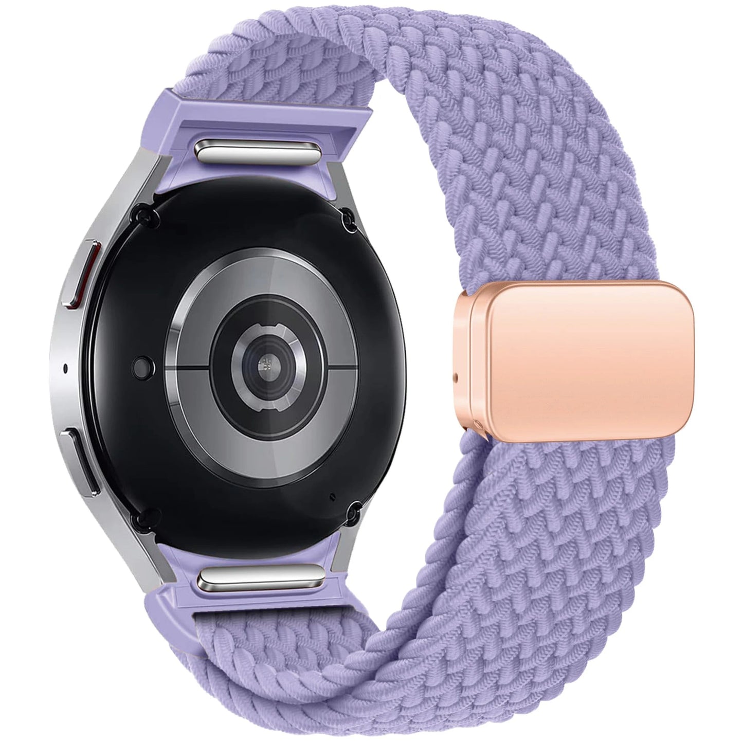 No-Gaps Braided Band for Samsung Galaxy Watch — 40/44/45/46/47mm Nylon Strap