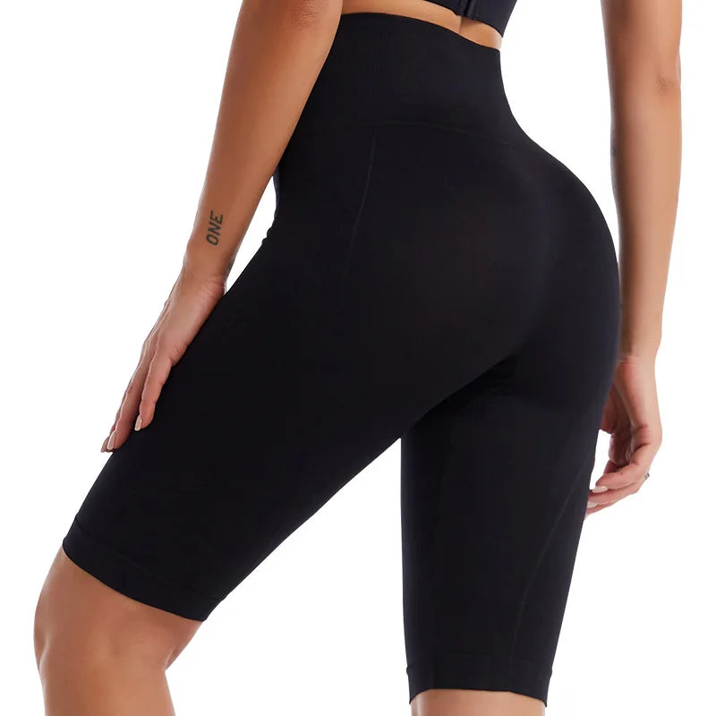 Women's Activewear High-Waist Tummy-Control Yoga Leggings — Quick-Dry Running Workout Pants — view 5 of women's activewear
