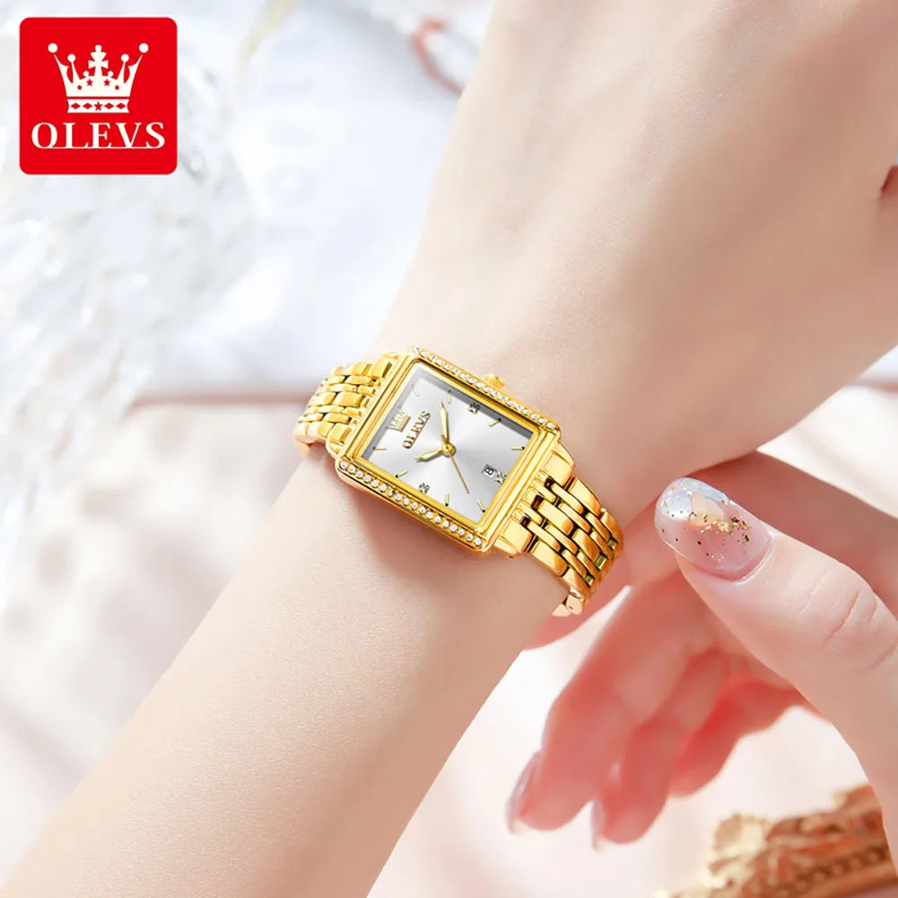 OLEVS 9995 Women's Luxury Watch — Fashion Elegant Quartz Wristwatch — view 3 of watches
