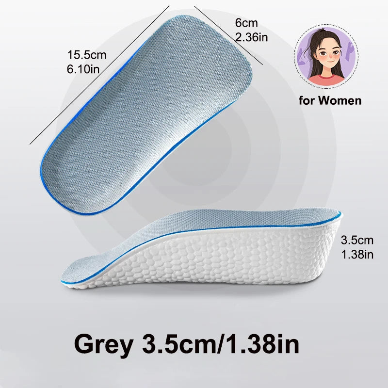 Heightening Arch Support Insoles — 1.5/2.5/3.5cm Height-Boost Pair — view 7 of braces & support