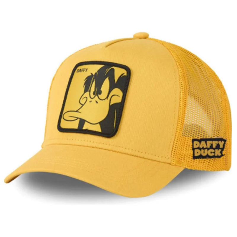 Anime Cartoon Baseball Cap — High-Quality Patch Trucker Hat Men Women Fandom Collectible — view 15 of hats & caps