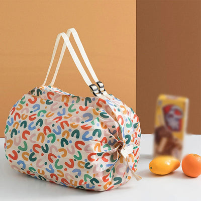 Foldable Waterproof Travel Bag - Portable Beach & Grocery Shopping Tote — view 1 of shopping bags