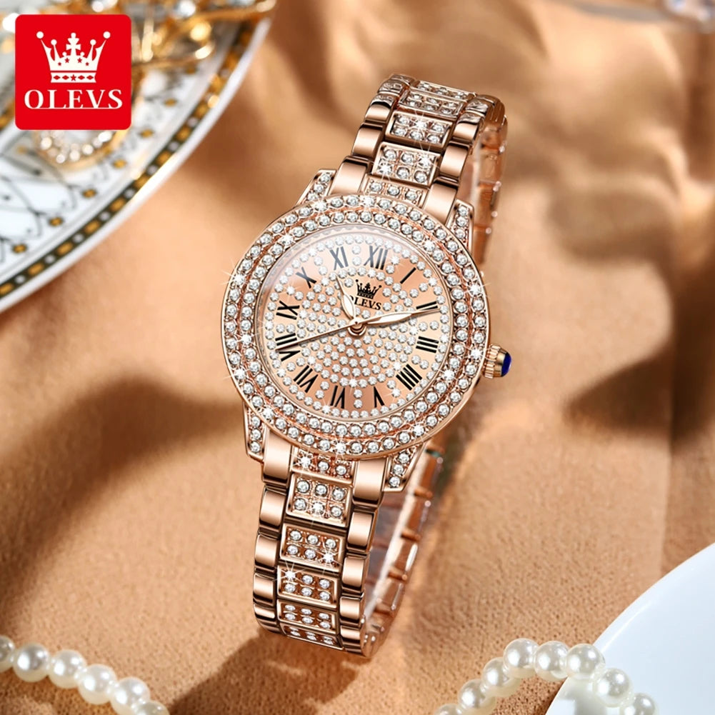 OLEVS 9943 Women's Luxury Watch — Original Fashion Quartz Wristwatch — view 3 of watches