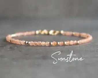 Crystal & Gemstone Anti-Anxiety Bracelet — Rose Quartz, Amethyst, Aventurine & Citrine Healing Beads