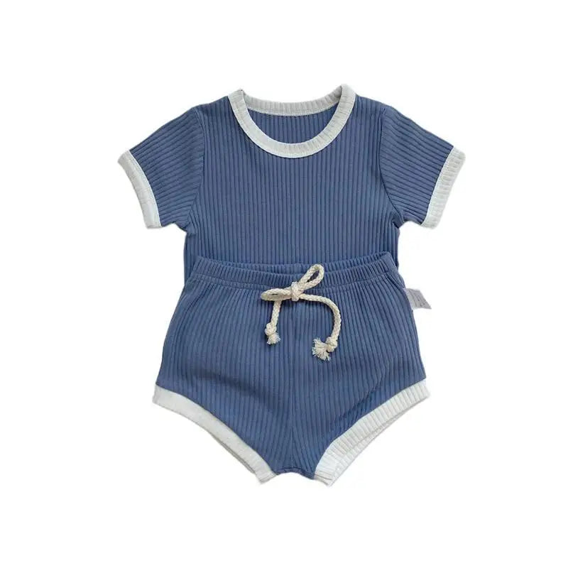Toddler Boy Summer T-Shirt & Shorts Set - 2-Piece Short Sleeve Outfit — view 8 of toddler sets