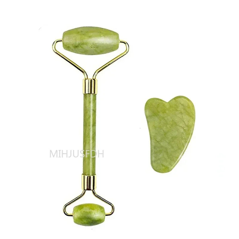 Natural Jade Roller — Facial & Body Massage Roller for Your Skincare Routine — view 9 of personal care