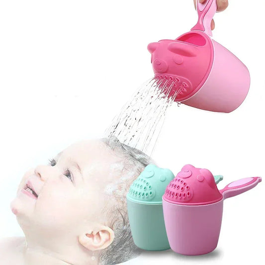 Baby Shampoo Rinse Cup - Tear-Free Bath Time Eye Shield — view 1 of baby bath